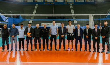 Estadio Aldo Cantoni: la Selección Argentina de Vóleibol enfrenta a Japón B