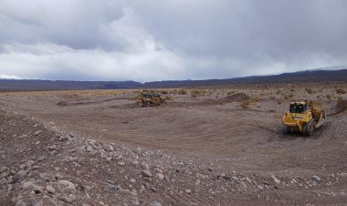 Hidráulica inició trabajos de encauzamiento en los ríos Jáchal y Los Patos