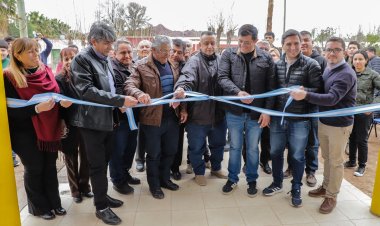 Se inauguró la sede social del Club Juventud Unida de Huaco