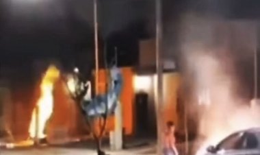 Chocó contra un gabinete de gas en San Martín y debieron evacuar el barrio