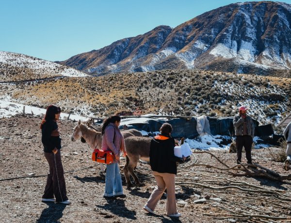 Nuevo, operativo de asistencia a familias  jachalleras