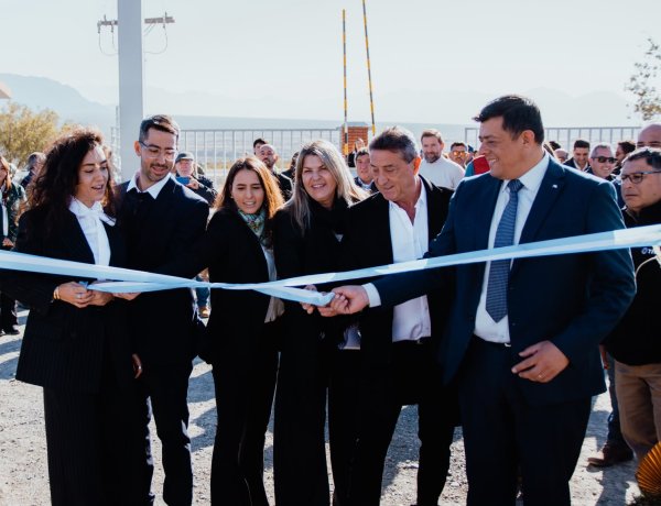Jáchal acompañó la inauguración del Parque Logístico y Centro de Operaciones de THOR