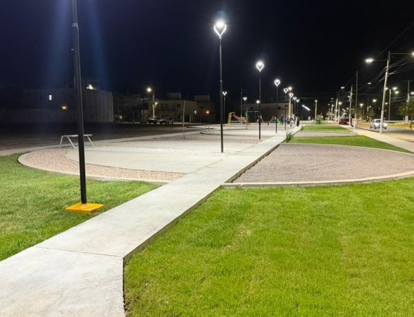 Rivadavia coronó una semana a pura obra con la inauguración de cuatro nuevos espacios en el Barrio Del Bono Green