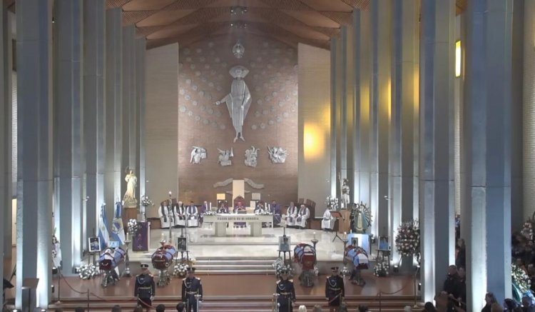 Así fue la misa en honor a las víctimas de la Tragedia en Valle Fértil