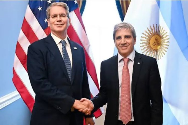 Luis Caputo lleva el plan económico al G20