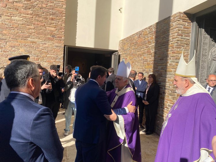 Orrego participó de la misa en homenaje a las víctimas de la tragedia de Valle Fértil