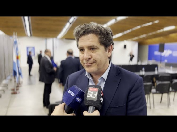 El ministro Gustavo Fernández se refirió al histórico acuerdo con la minera Vicuña