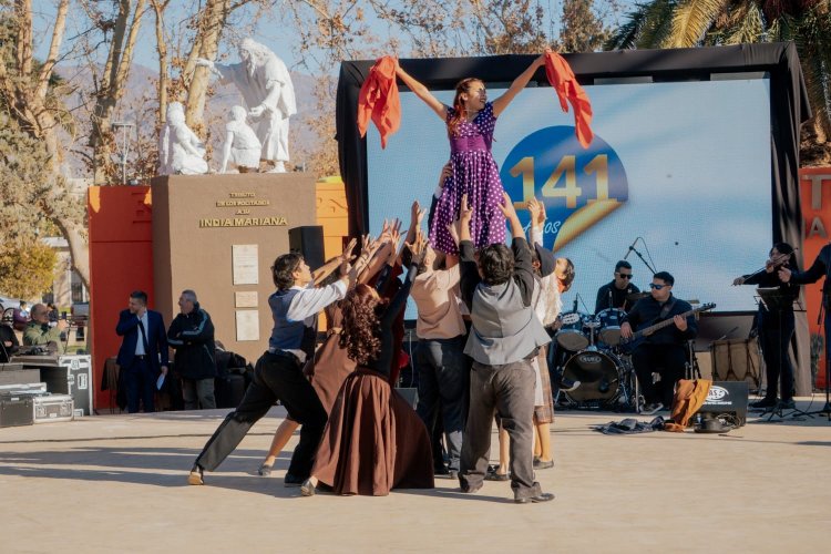 Obras, homenajes y fiestas en el 142° Aniversario de Pocito