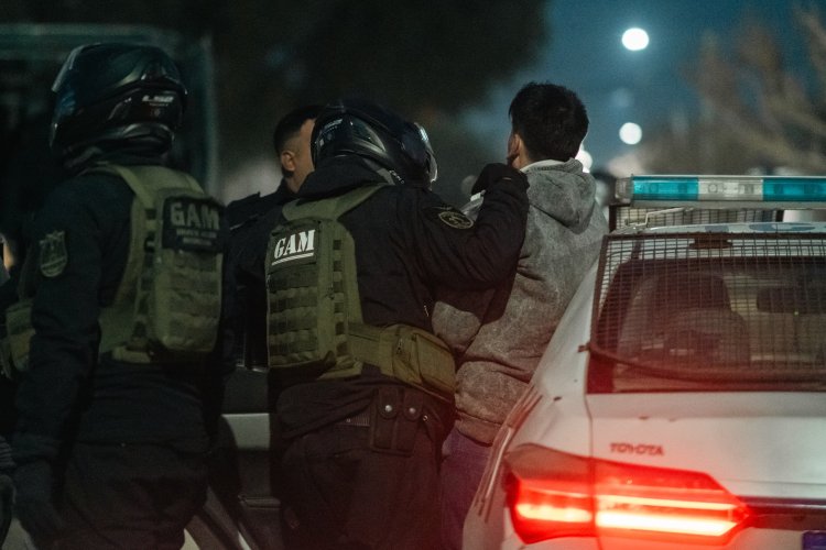 La Policía reforzó los controles preventivos durante la tarde y noche en distintos sectores de San Juan