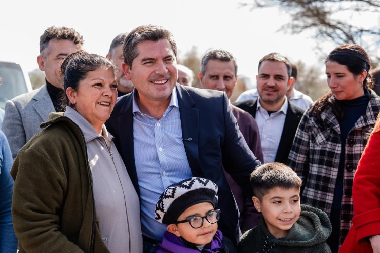Orrego recorrió el San Juan Cerca y acompañó a vecinos de Huaco