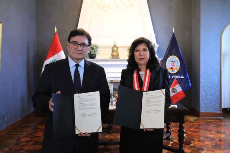 La Corte de Justicia de San Juan celebró un acuerdo con el poder judicial de la República del Perú