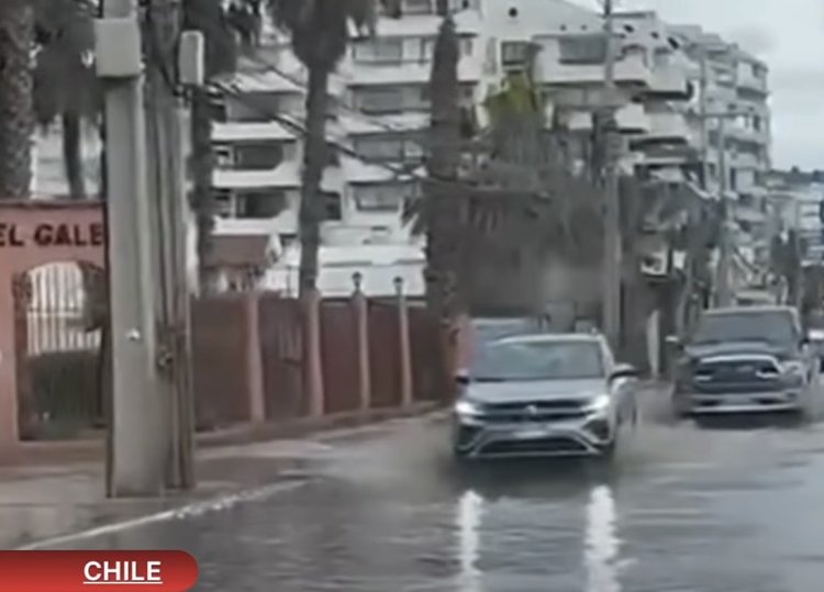 La Serena vuelve a quedar bajo la lluvia