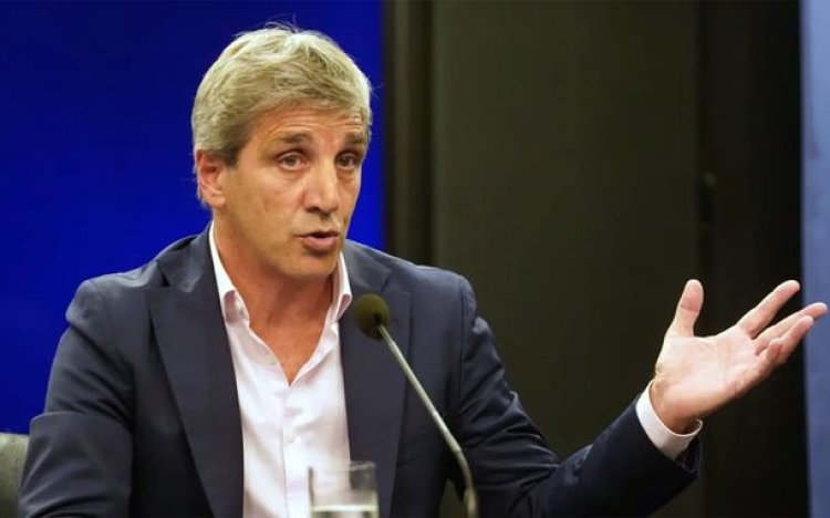 Luis Caputo destacó la baja de la inflación mayorista