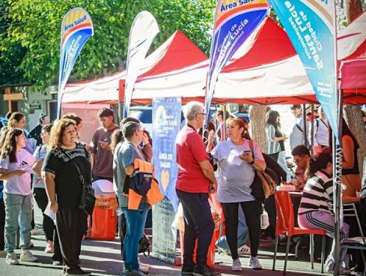 Santa Lucía realiza este viernes operativo municipal  en el Barrio Alberdi