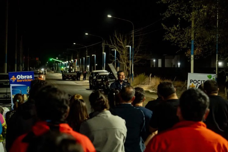 Más iluminación para un tramo clave de Pocito