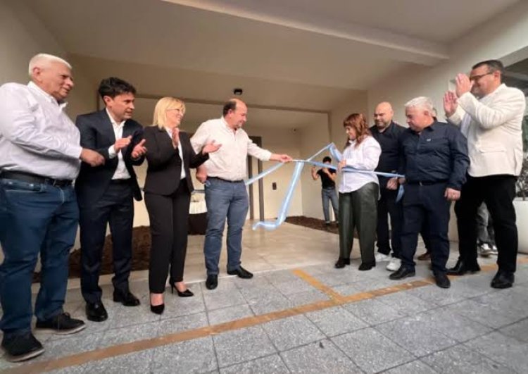 Luz y Fuerza inauguró la Casa de la Salud "Juan José Chica" para acompañar a familias del interior