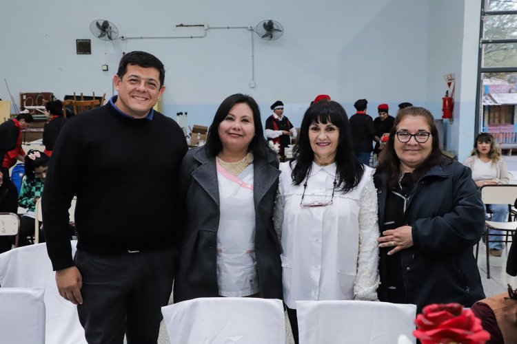 La Escuela Técnica Laboral Gregoria Matorras de San Martín presentó sus proyectos educativos ante autoridades jachaleras