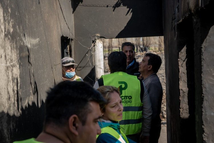 El día después: continúa la asistencia a las familias afectadas por los incendios