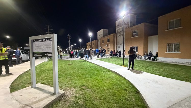 Rivadavia coronó una semana a pura obra con la inauguración de cuatro nuevos espacios en el Barrio Del Bono Green