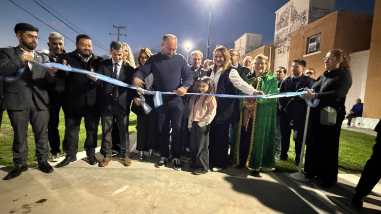 Rivadavia coronó una semana a pura obra con la inauguración de cuatro nuevos espacios en el Barrio Del Bono Green