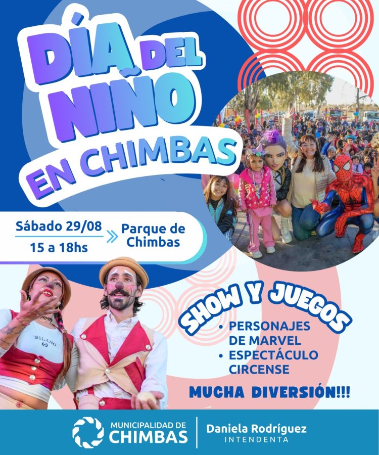 Chimbas se prepara para el gran festejo por el Día del Niño en el Parque