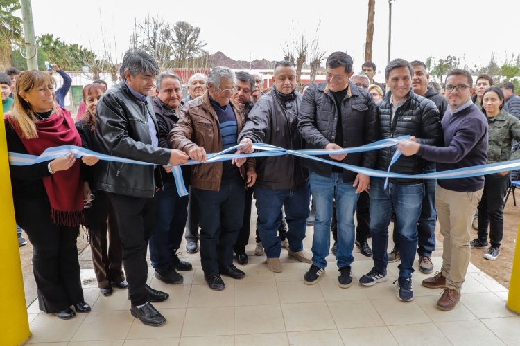 Se inauguró la sede social del Club Juventud Unida de Huaco