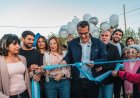 En el día de la despedida de Messi, Rawson homenajeó al capitán inaugurando un playón con su nombre