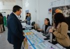 El intendente Matías Espejo visitó la Feria Educativa de la UNSJ en Jáchal