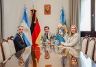 Orrego recibió al cónsul honorario de Alemania en San Juan