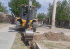 Rivadavia intensifica los trabajos preventivos y avanza con la limpieza de desagües en distintos sectores