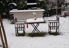 Las primeras nevadas de este fin de semana llegaron a Pedernal