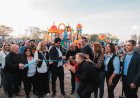 Un nuevo gigante en Rawson: el Parque Papa Francisco estrenó un juego único en Argentina