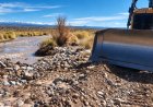 Avanzan las obras de defensa en Calingasta