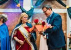 Susana Castro fue coronada como nueva Reina Departamental del Adulto Mayor de Rawson 2026