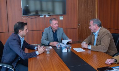El vicegobernador Fabián Martín recibió a integrantes de DIPAN