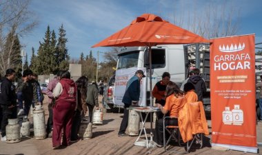 San Juan Cerca suma la Garrafa Hogar para las familias de 25 de Mayo