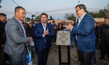 Orrego celebró los 84 años de Rawson con el anuncio de una pavimentación clave