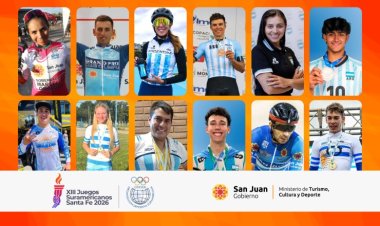 San Juan estará presente en los Juegos Suramericanos