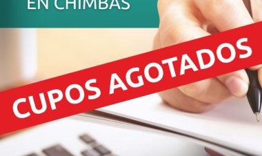 Chimbas completó los cupos de los cursos gratuitos de septiembre