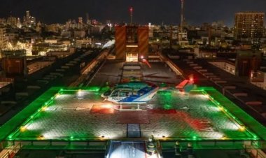 El Hospital Garrahan concretó su primer traslado aéreo nocturno en más de diez años