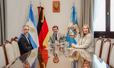 Orrego recibió al cónsul honorario de Alemania en San Juan