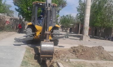 Rivadavia intensifica los trabajos preventivos y avanza con la limpieza de desagües en distintos sectores