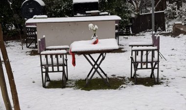 Las primeras nevadas de este fin de semana llegaron a Pedernal