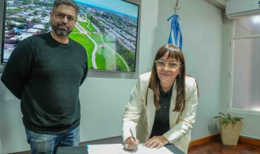 Chimbas firmó un convenio con Fundación EDUCARA para acercar nuevas capacitaciones y formación laboral a los vecinos