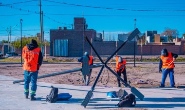 Altos de Rivadavia tendrá una nueva plaza: la obra ya superó el 50% de avance