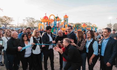 Un nuevo gigante en Rawson: el Parque Papa Francisco estrenó un juego único en Argentina