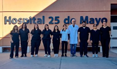 El Hospital 25 de mayo realizó su primera ablación de córneas