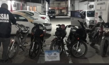 Más de 100 vehículos robados fueron recuperados en San Juan durante 2026