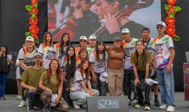 Más de 5.000 jóvenes celebraron la primavera en el Parque de Chimbas