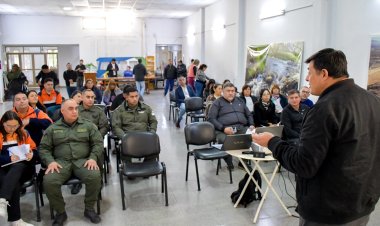 Se realizó una reunión del COED con autoridades del COPRE en Jáchal